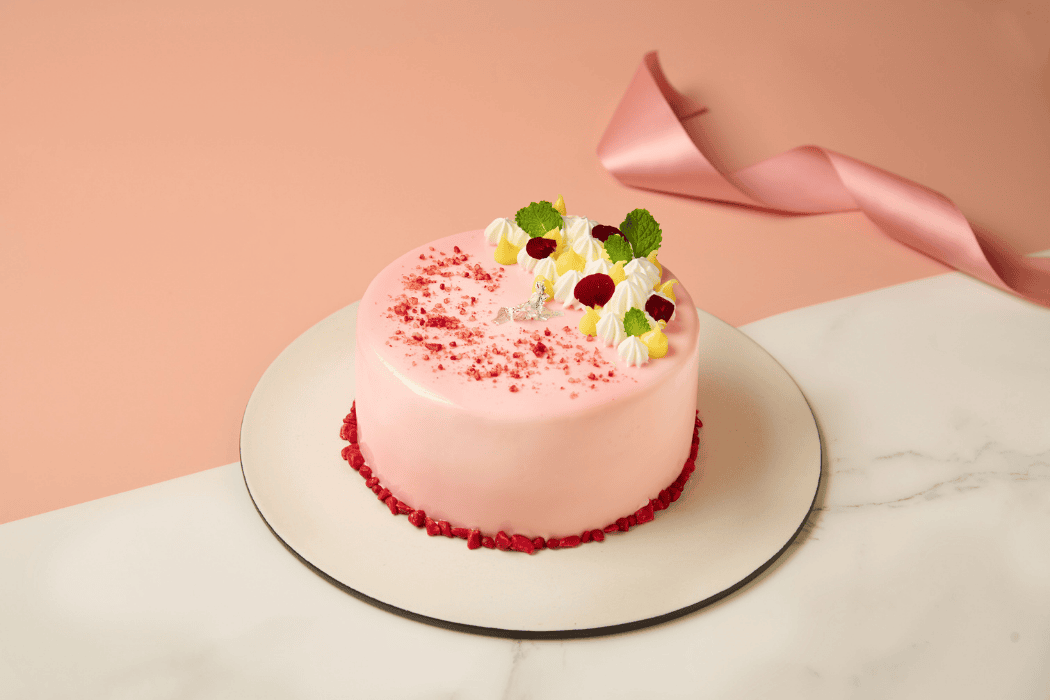 Pink Cake for Charity The Park Lane Hong Kong